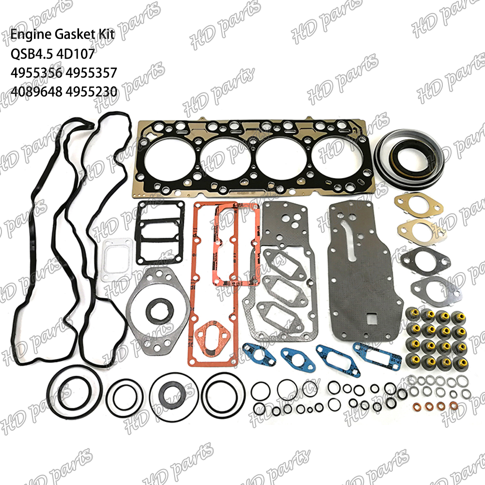 4955357 Alt Takım Contası CUMMINS QSB4.5 Motor İş Makinası Yedek Parça