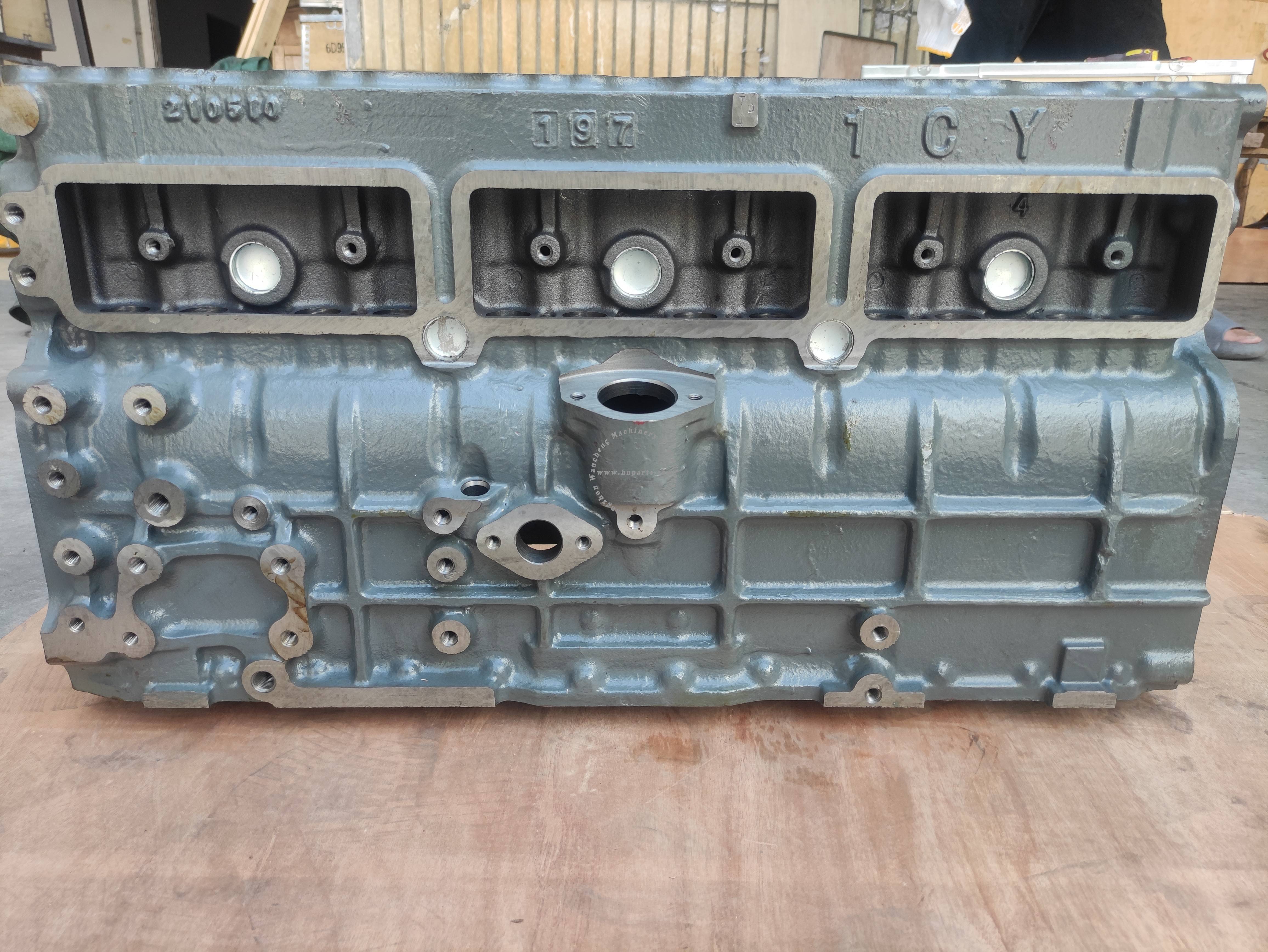 1112104437 Silindir Bloğu ISUZU 6BG1 1-11210443-7 111210-4437 İş Makinası Yedek Parça