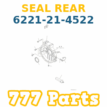 6221-21-4522 Arka Keçe Krankmili KOMATSU Motor İş Makinası Yedek Parça
