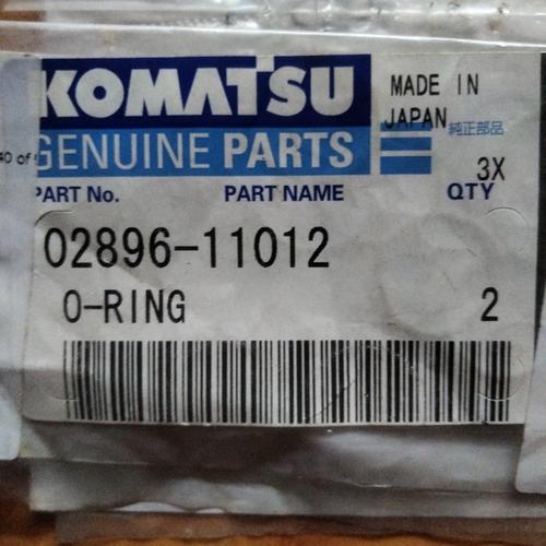 02896-11012 O-RING Komatsu  İş Makinası Yedek Parça