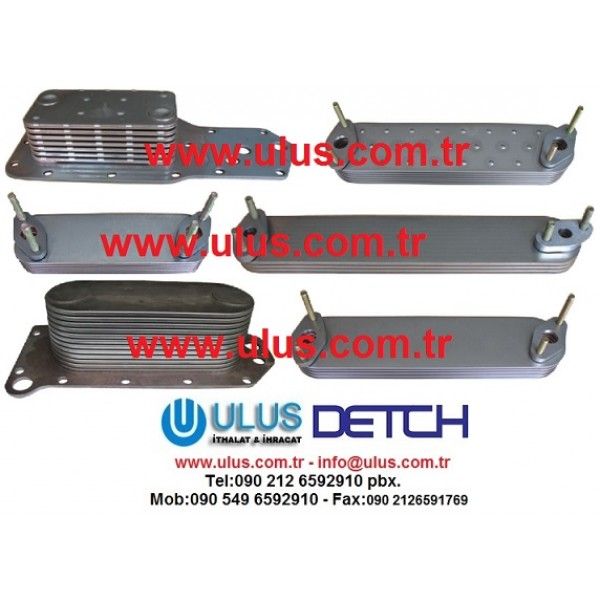 600-651-1430 Yağ Soğutucu Radyatörü Motor KOMATSU İş Makinası Yedek Parça