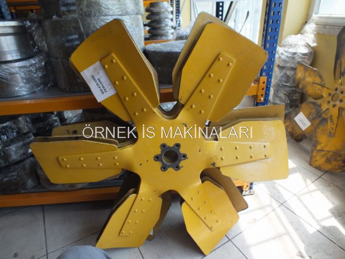 600-635-0801 Radyatör Fan Pervanesi KOMATSU Motor İş Makinası Yedek Parça