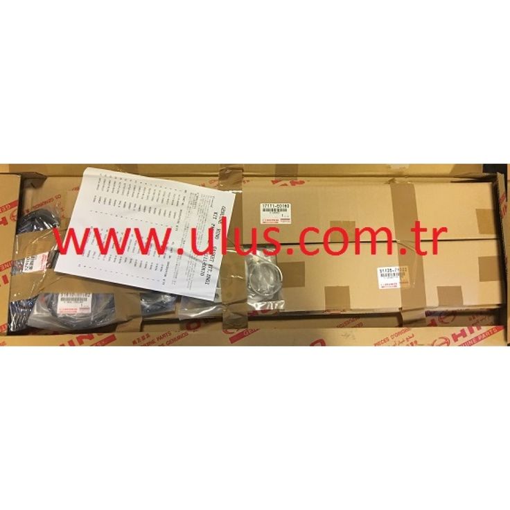 VH11118E0020 Gasket Camshaft Housing Engine HINO J08E Conta Külbütör Pleyt Alt Lastiği İş Makinası Yedek Parça