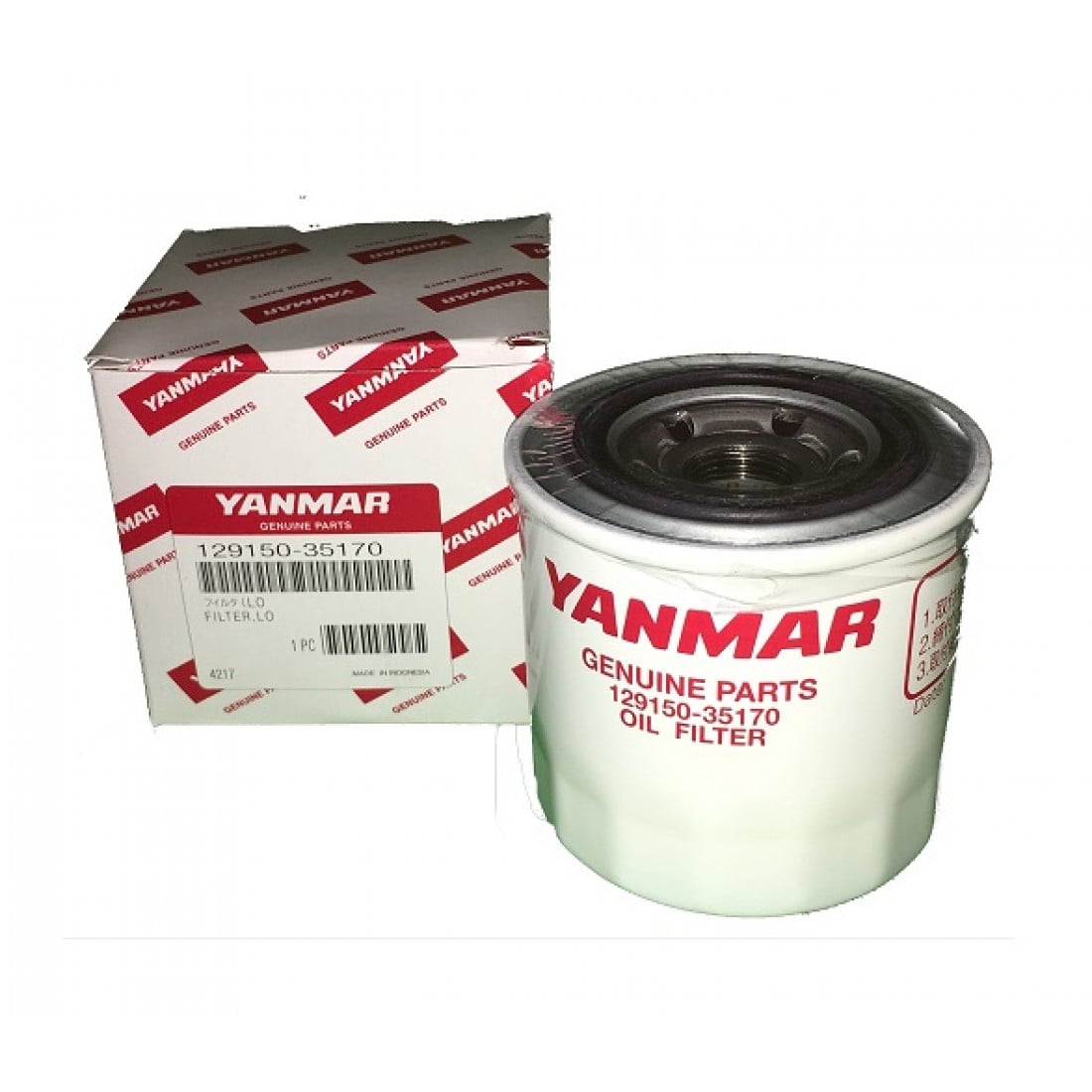YM129150-35170 Motor Yağ Filitresi YANMAR İş Makinası Yedek Parça