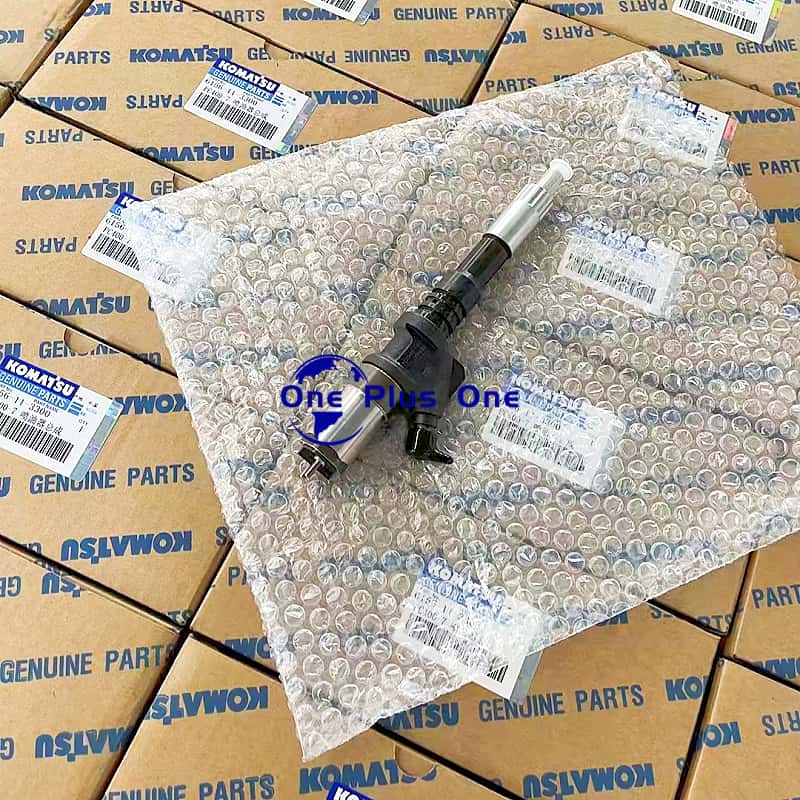 6156-11-3300 Enjektör KOMATSU Motor SA6D125E Injector Engine İş Makinası Yedek Parça