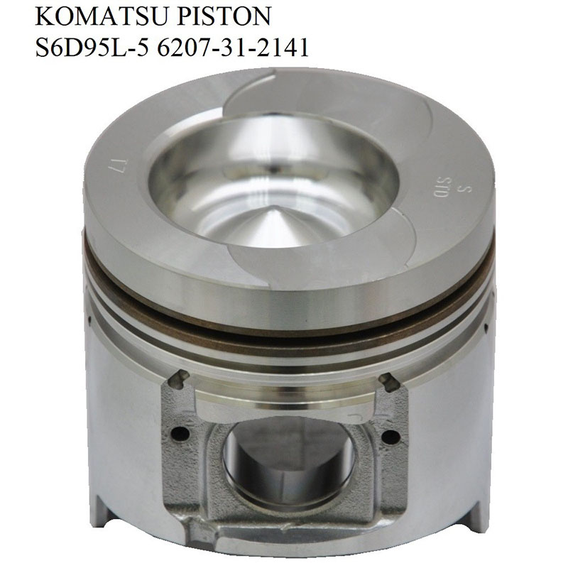 6207-31-2141 Motor pistonu SAA6D95L Motor KOMATSU Engine piston S6D95L İş Makinası Yedek Parça