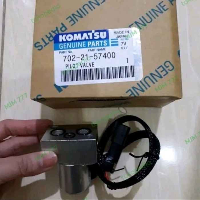 702-21-57400 Pilot valfi hidrolik pompa KOMATSU Pilot Valve İş Makinası Yedek Parça
