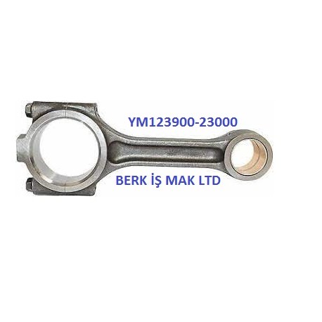 YM123900-23000 Piston Biyel Kolu Motor KOMATSU S4D106 Con Rod Piston İş Makinası Yedek Parça