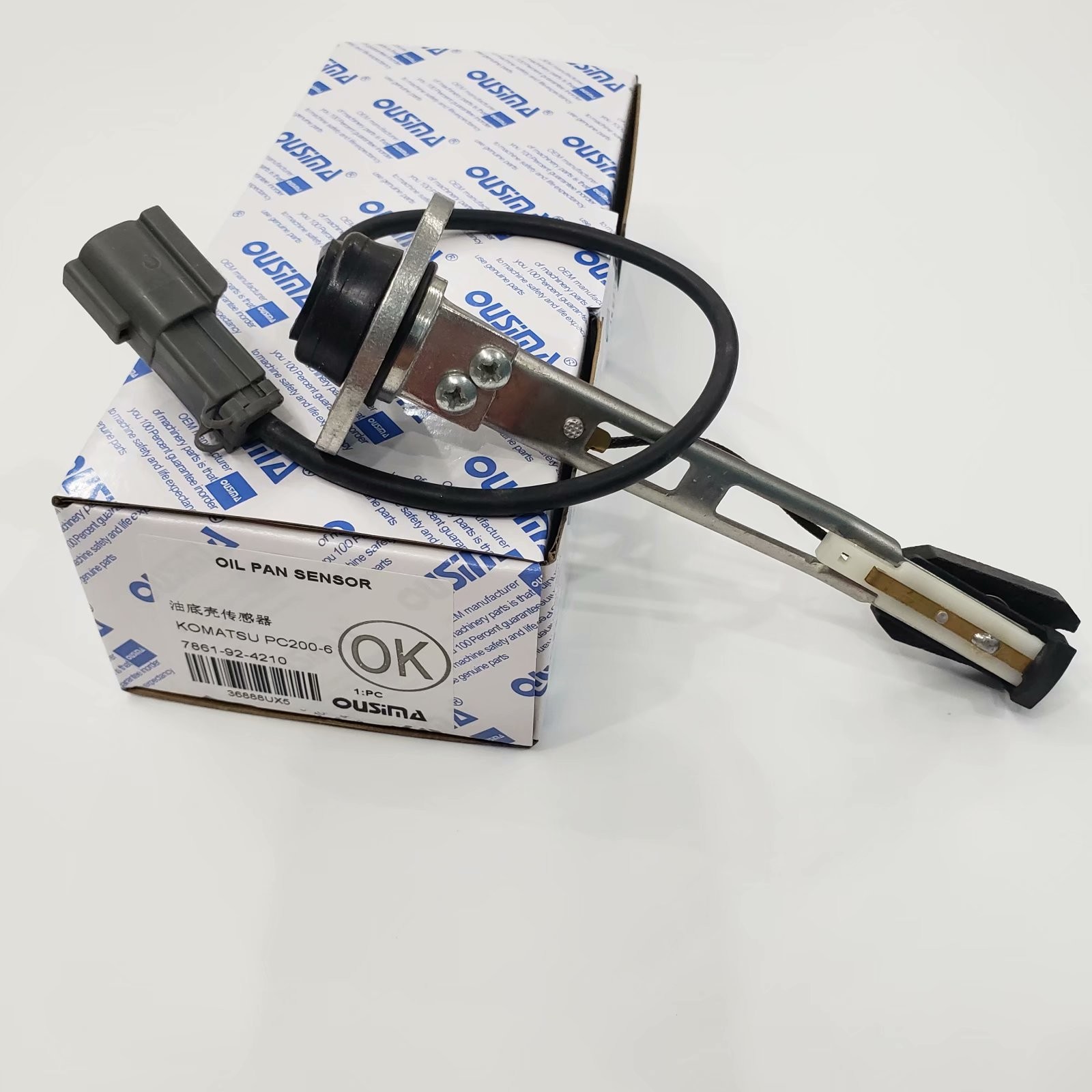 7861-92-4210 Karter Yağ Seviye Şamandırası KOMATSU WA470-3 Oil Level Sensor Engine İş Makinası Yedek Parça