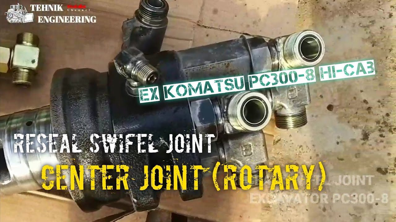 KOMATSU PC300 Center Joint Keçe Tamir Taklımı, Swivel Joint Seal Ovarhaul Kit İş Makinası Yedek Parça