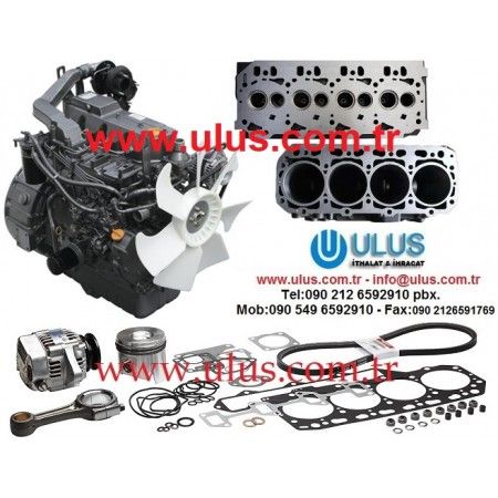 R55-7 HYUNDAI Mini Eskavatör 4TNV94L YANMAR Motor Yedek Parçaları İş Makinası Yedek Parça