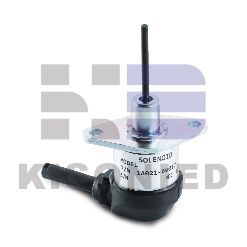 1A021-60015 Stop Selenoidi KUBOTA Stop Selenoid İş Makinası Yedek Parça