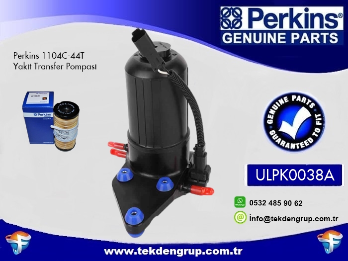 4132A014 Yakıt Otomatiği Pompası PERKINS İş Makinası Yedek Parça