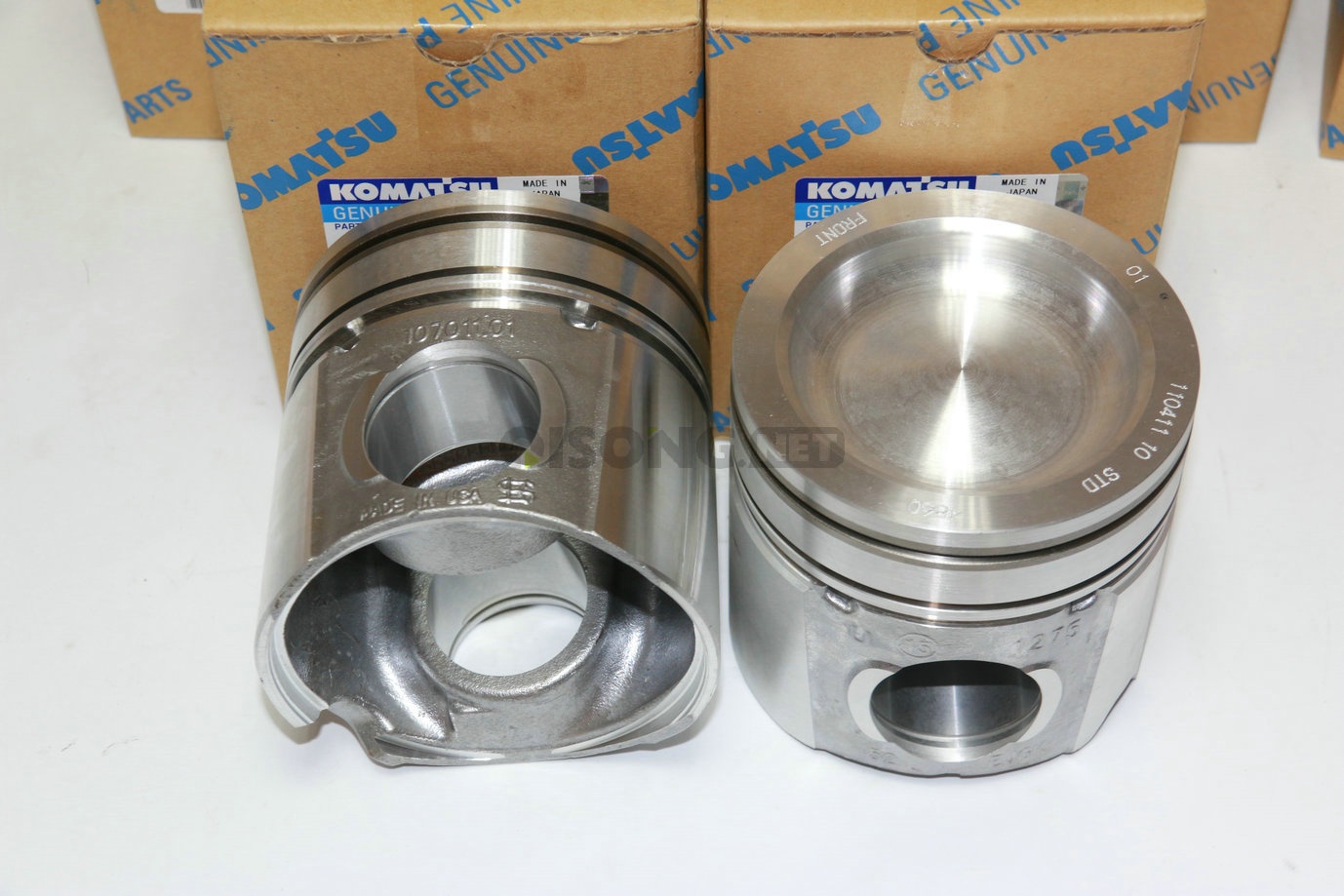 6754-31-2010 Piston Segmanı motor SAA4D107 SAA6D107E KOMATSU Engine piston Ring set İş Makinası Yedek Parça