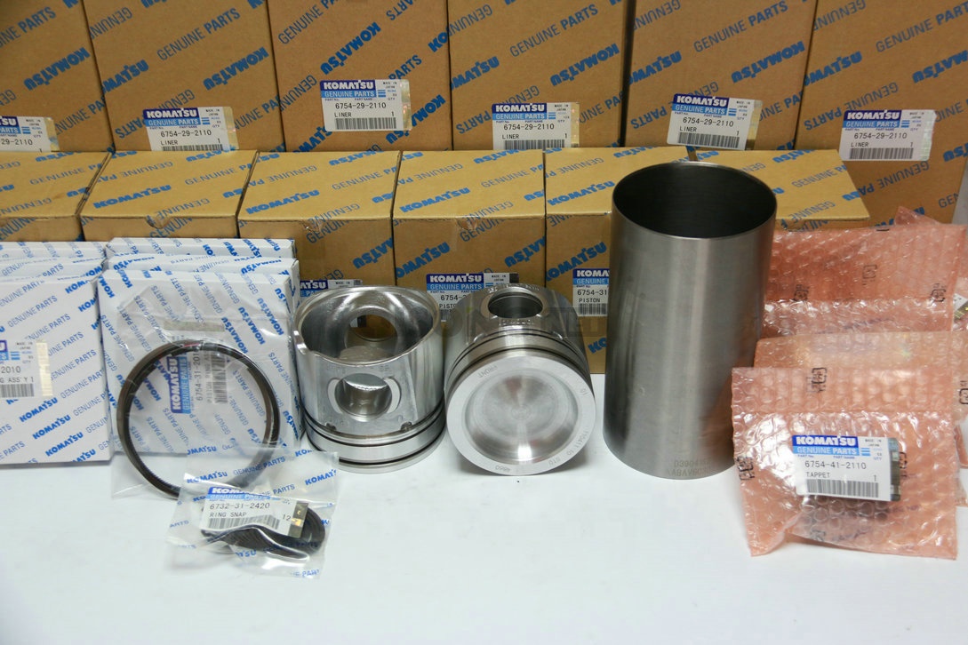 6754-31-2210 Piston Segmanı motor SAA4D107 SAA6D107E KOMATSU Engine piston Ring set İş Makinası Yedek Parça