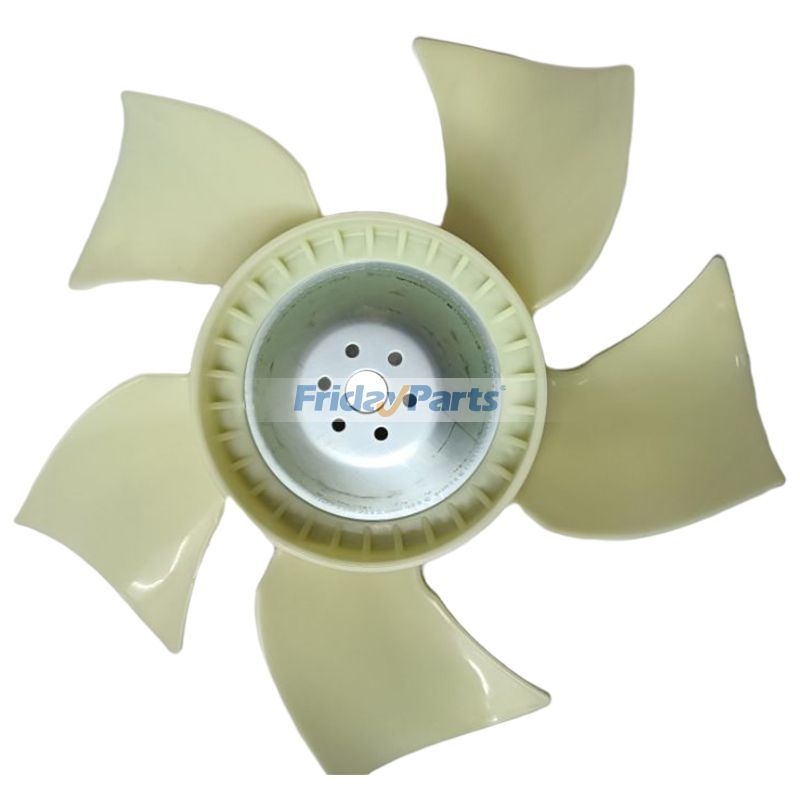 8980185070 Radyatör fan pervanesi HITACHI ZX200-3 4HK1 Isuzu engine  cooling fan İş Makinası Yedek Parça