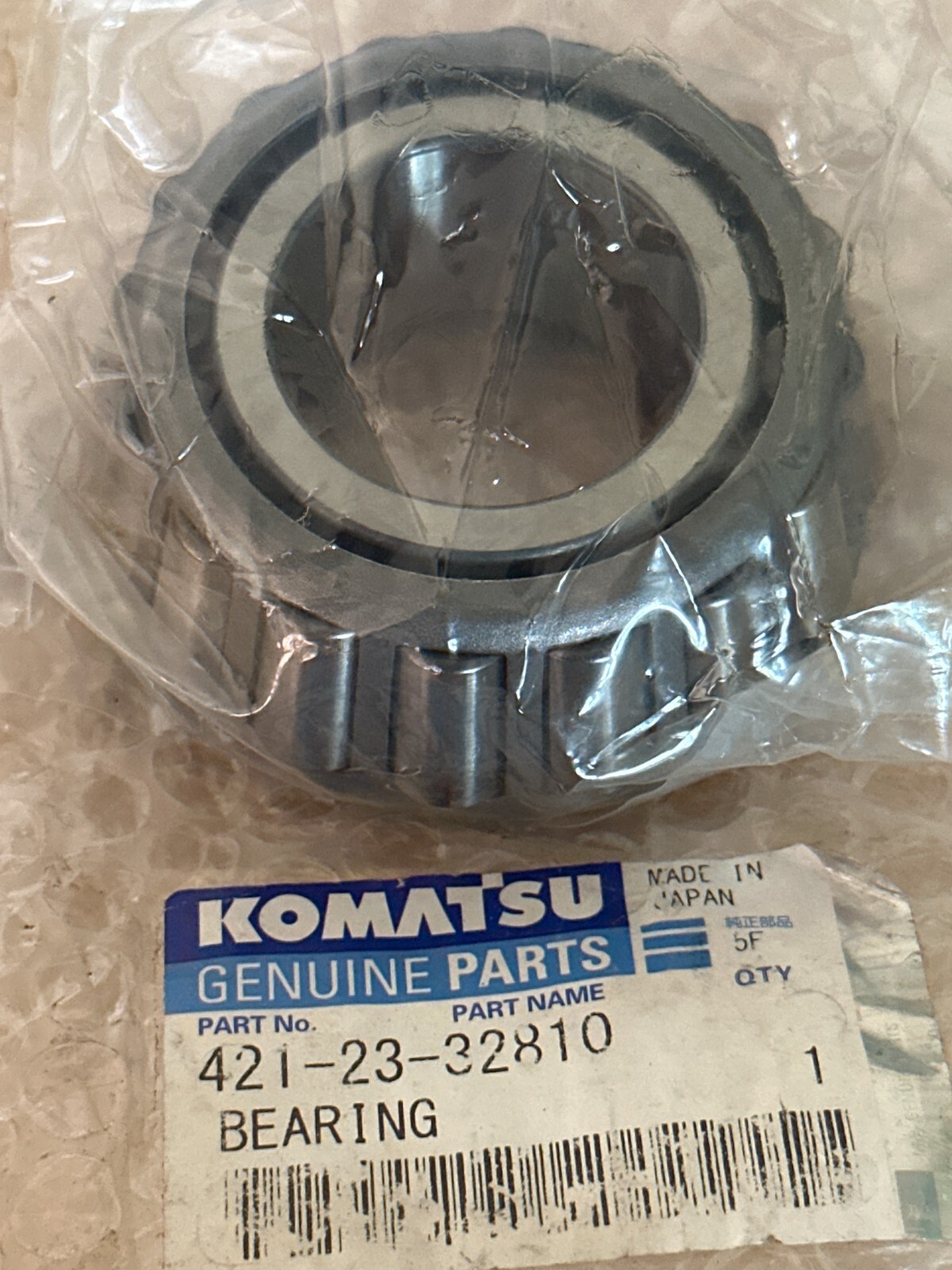 421-23-32810 Rulman cer aks KOMATSU Bearing roller axle İş Makinası Yedek Parça