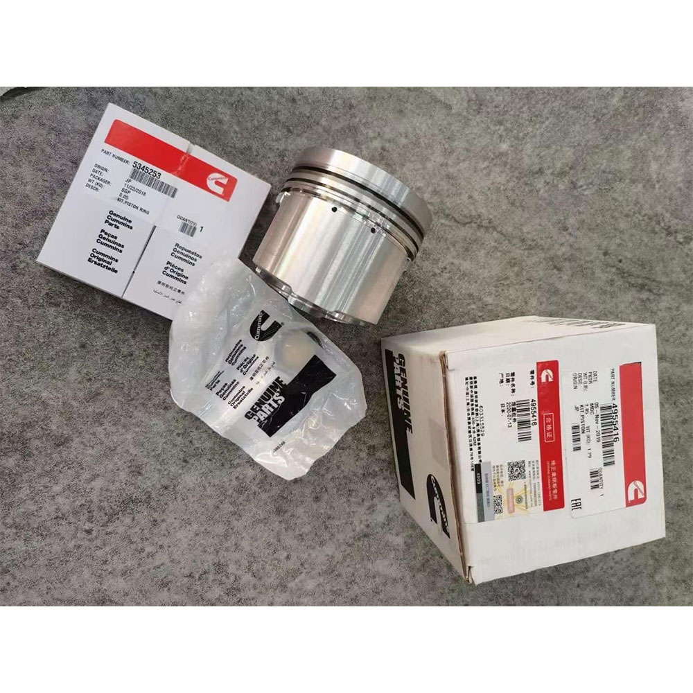 4955416 Piston motor QSB3.3 CUMMINS Piston Engine İş Makinası Yedek Parça