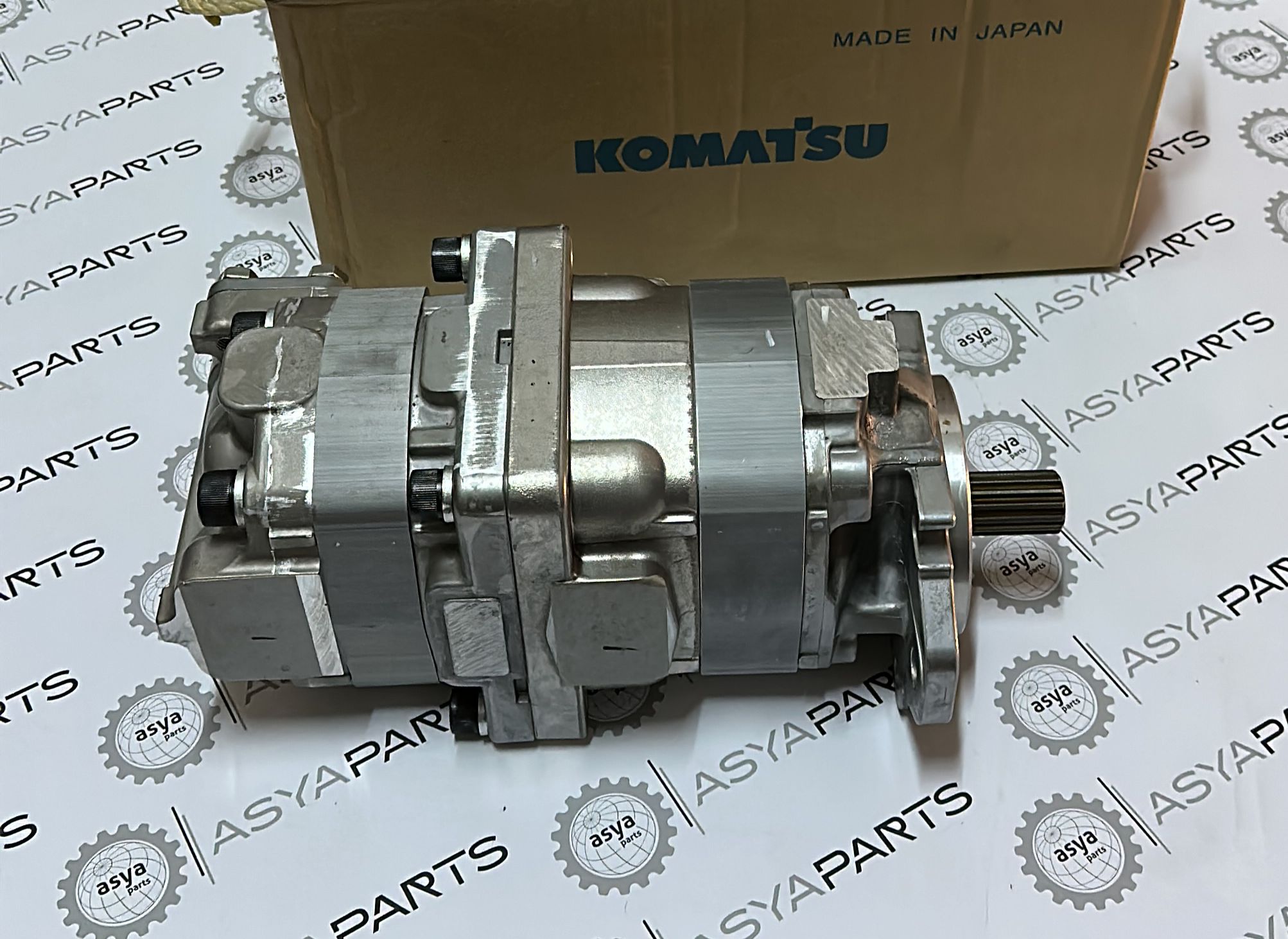 705-52-30360 Pump Hydraulic Loader, Hidrolik Pompa WA420-3 KOMATSU Yükleyici SAR 56+45 İş Makinası Yedek Parça