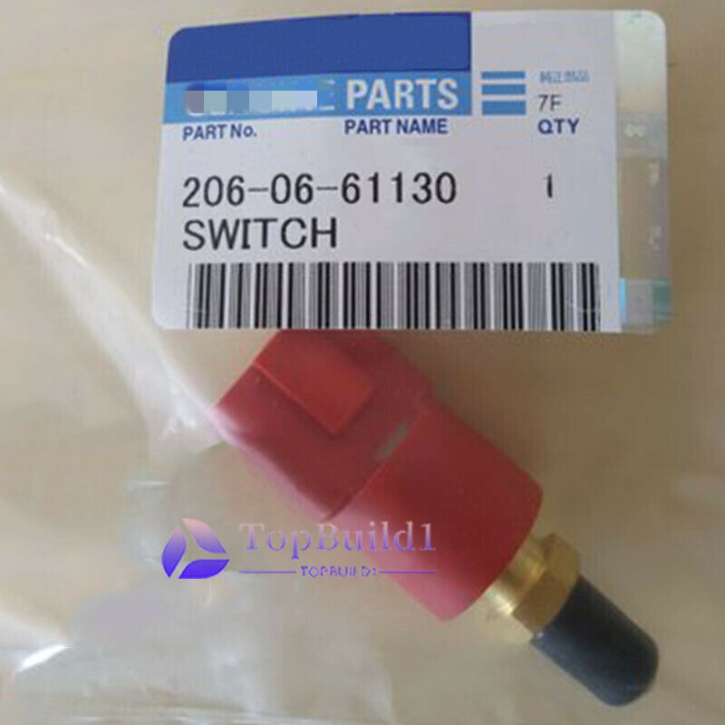 206-06-61130 Müşür KOMATSU Switch, Sensor İş Makinası Yedek Parça