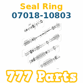 07018-10803 Ring Seal KOMATSU Sekman İş Makinası Yedek Parça