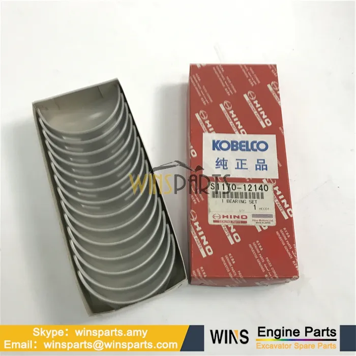 VH117012140A Main Bearing Std. Ana Yatak Takım HINO J08E Motor İş Makinası Yedek Parça