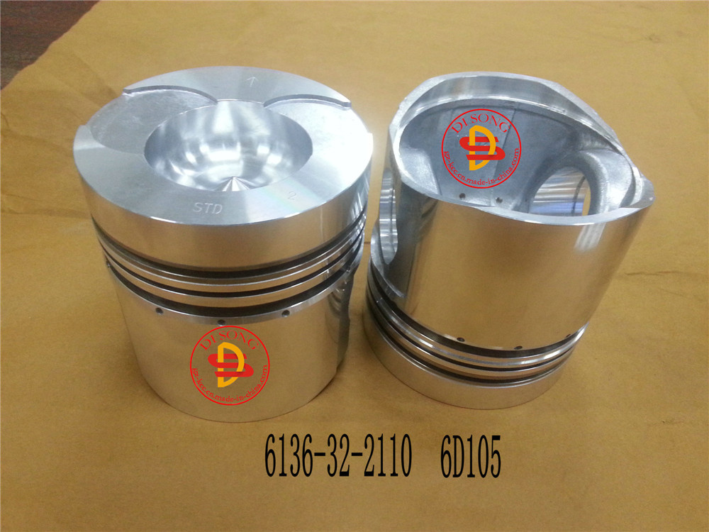6136-32-3101 Piston Kolu KOMATSU SA6D105 Motor, 6136-32-3101 Connection Rod KOMATSU SA6D105 Engine İş Makinası Yedek Parça
