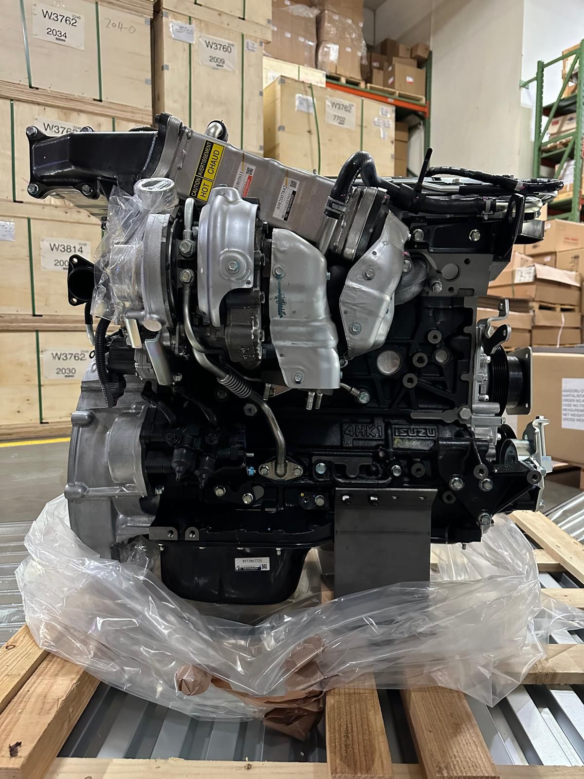 4HK1 Isuzu Motor Yedek Parçaları İş Makinası Yedek Parça