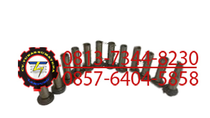 6136-42-2120 Tappet KOMATSU S6D105 Motor Supap Tappeti (fincan) İş Makinası Yedek Parça