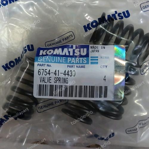 6754-41-4430 Spring Valve KOMATSU Engine SAA6D107 Motor Supap Yayı İş Makinası Yedek Parça