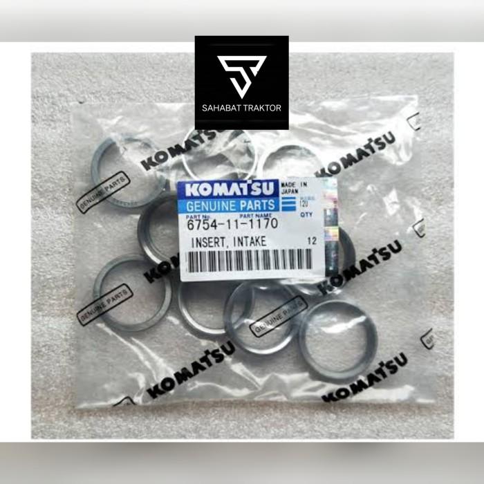 6754-11-1170 Insert Seat Intake KOMATSU Engine SAA6D107 Motor Emme Supap Bagası İş Makinası Yedek Parça