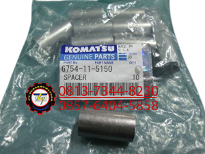 6754-11-5150 Spacer, Eksoz Manifold civata Sabitleyici Boru KOMATSU Engine SAA6D107 Motor İş Makinası Yedek Parça