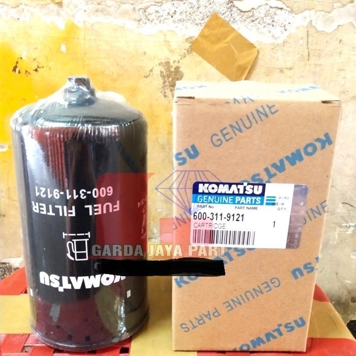 600-311-9121 Fuel Filter Cartridge KOMATSU Motor Yakıt Mazot Filitresi İş Makinası Yedek Parça