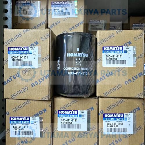 600-411-1140 Filitre KOMATSU Filter İş Makinası Yedek Parça