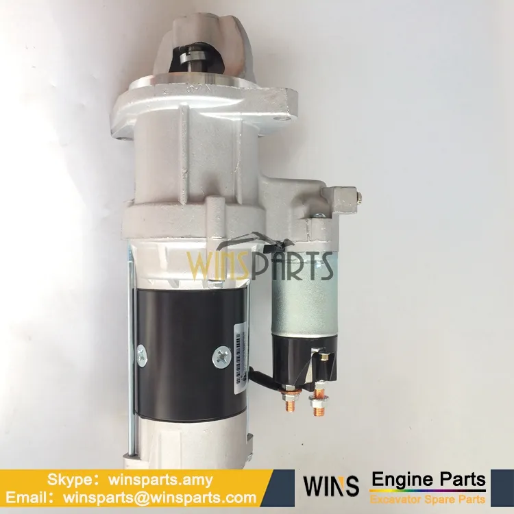 600-813-4420 Marş Dinamosu Komatsu 5,5 KW S6D95L Motor İş Makinası Yedek Parça