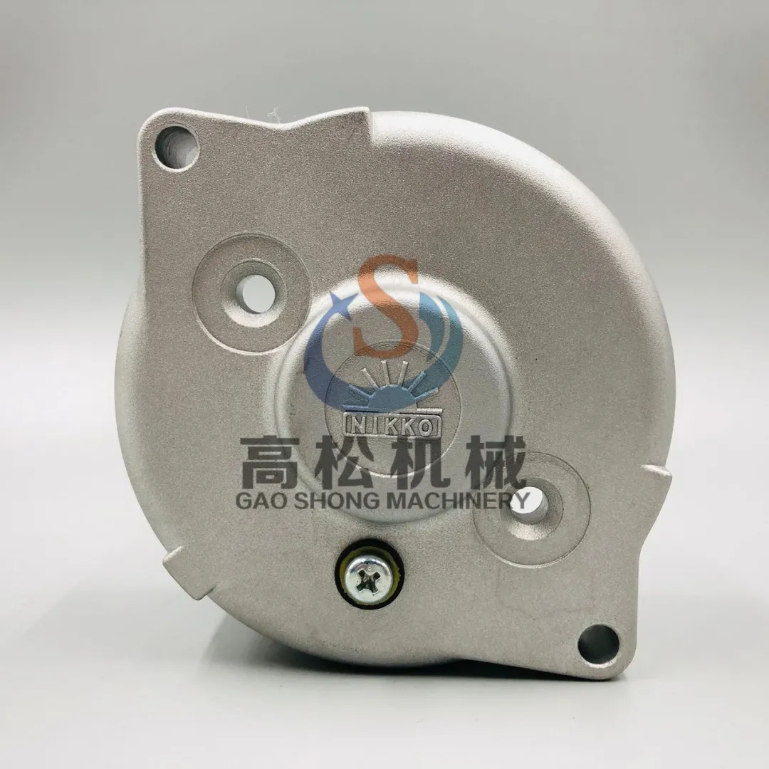 KD0-23310-0740 Front Bracket Assy KOMATSU Marş Dinamosu Pinyon Kapağı İş Makinası Yedek Parça