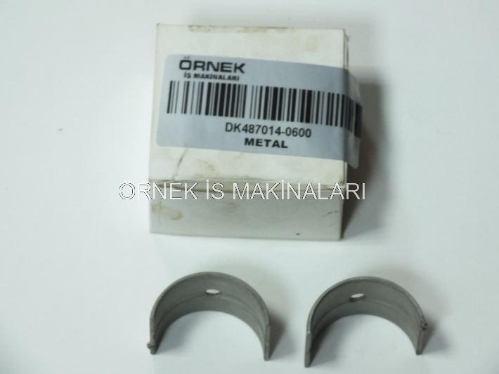 DK487014-0600 Metal Bearing Con Rod Air Compressor KOMATSU Kompresör Kol Yatağı İş Makinası Yedek Parça