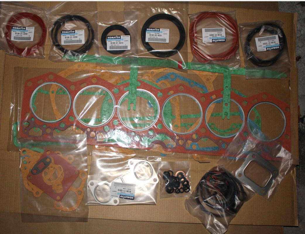 6137-K1-1103 Gasket Overhaul Kit Upper KOMATSU, 6137-K1-1103 Üst Takım Motor Conta Kiti KOMATSU  İş Makinası Yedek Parça