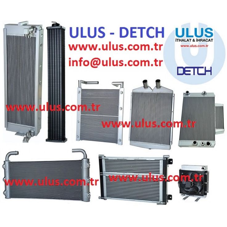 875001159 Water Oil Convert Exchanger KOMATSU İş Makinası Yedek Parça