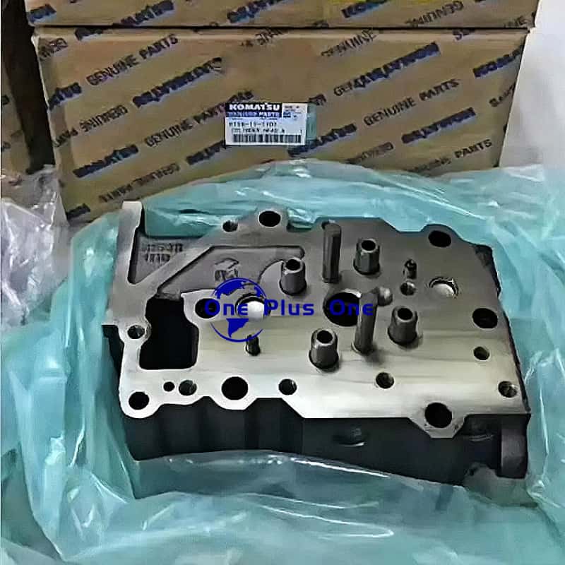 6745-11-1190 Cylinder Head KOMATSU Engine SAA6D114E, 6745-11-1190 Silindir Kapağı KOMATSU Motor SAA6D114E İş Makinası Yedek Parça