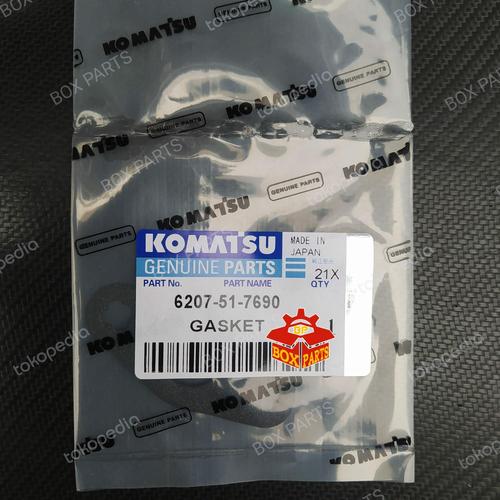6207-51-7690 Gasket Turbocharger KOMATSU Turbo Yağ Contası İş Makinası Yedek Parça