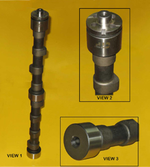 7C3862 Camshaft CATERPILLLAR 3304 Motor Eksantrik Mili İş Makinası Yedek Parça