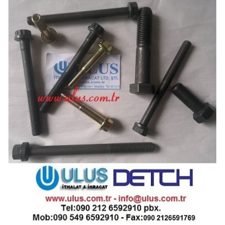 6736-11-4460 Bolt, Civata Komatsu Motor İş Makinası Yedek Parça