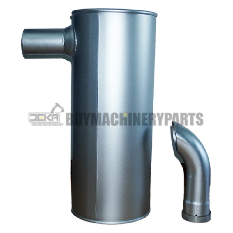 6222-11-5410 Muffler KOMATSU SAA6D108E Motor Eksoz Kazanı İş Makinası Yedek Parça