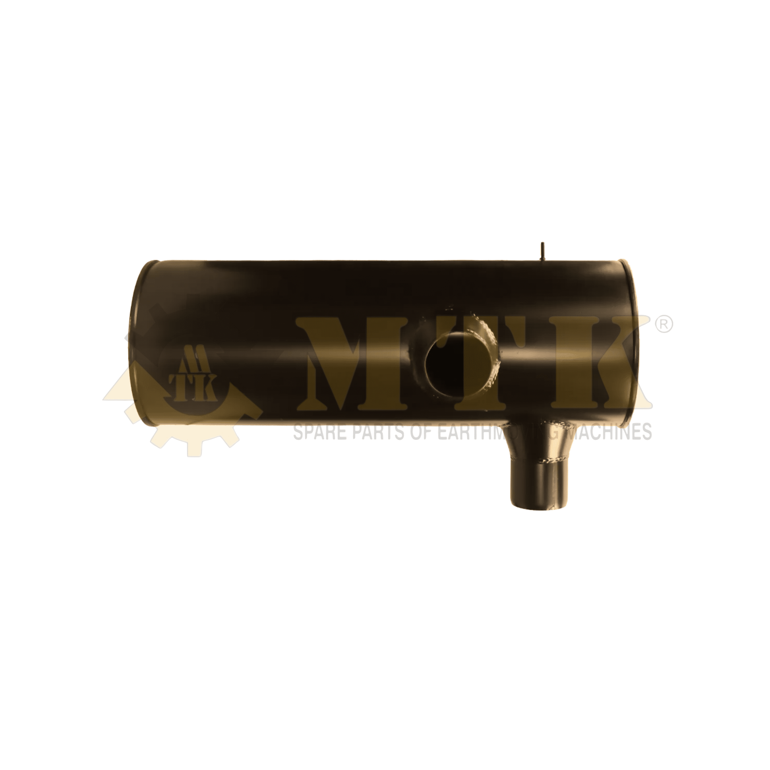 6743-11-5720 Muffler KOMATSU SAA6D114E Motor Eksoz Kazanı İş Makinası Yedek Parça