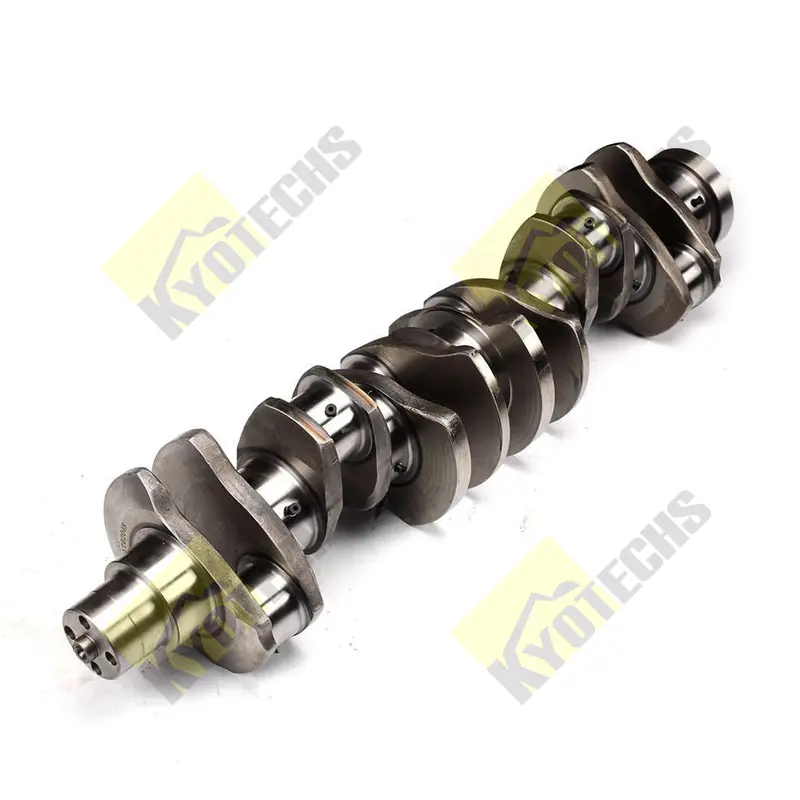 6742-01-8500 Metal Crankshaft Engine SAA6D114E Komatsu Motor Gezinti Yatak Std İş Makinası Yedek Parça