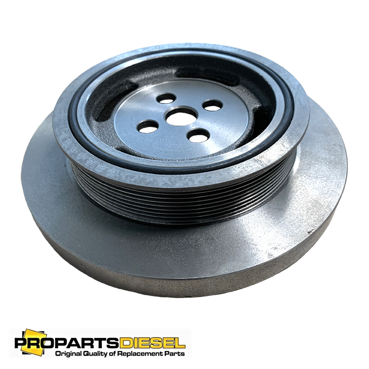6742-01-5289 Damper Crankshaft Engine SAA6D114E Komatsu Motor Krank Damperi İş Makinası Yedek Parça