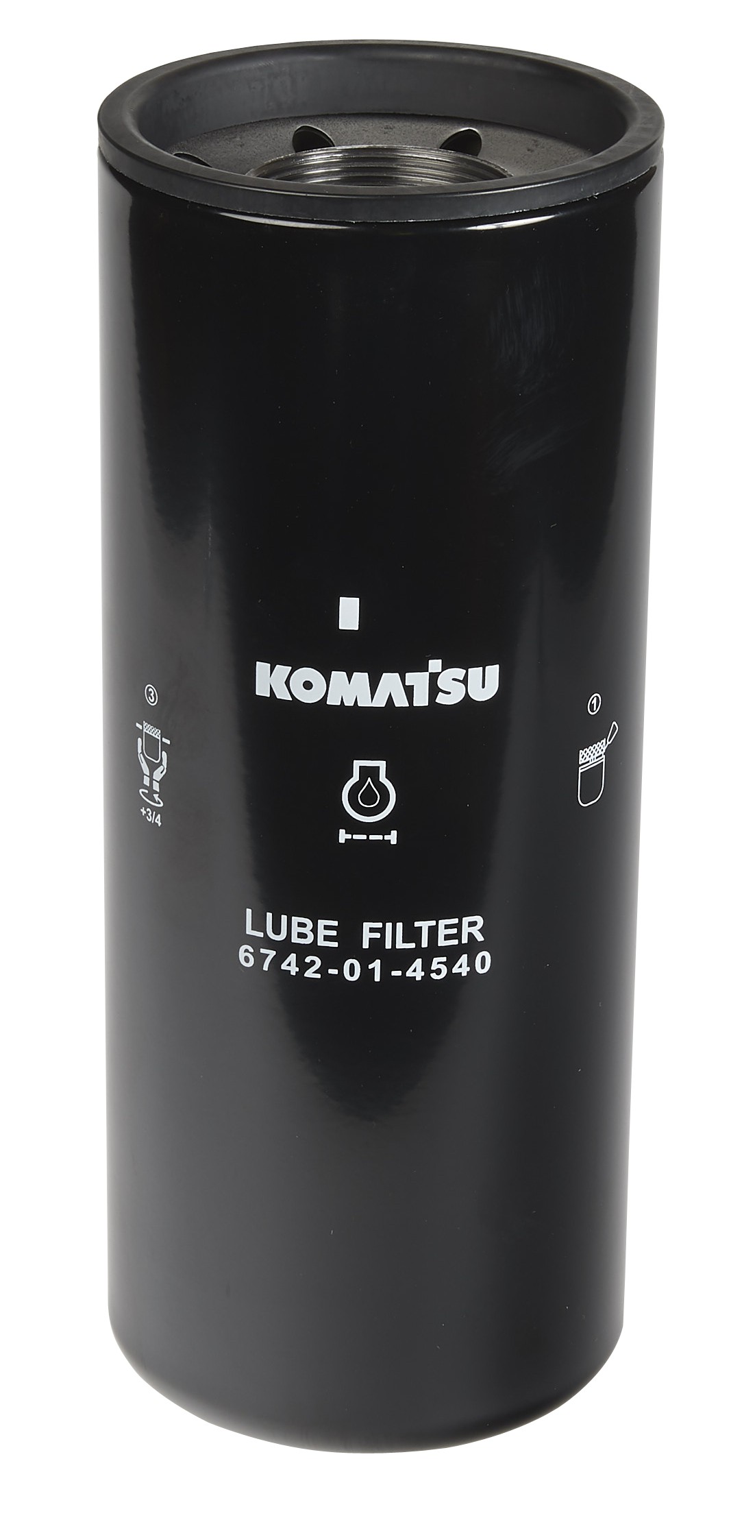 6742-01-4540 Cartridge Oil Filter Motor Yağ Filitresi KOMATSU İş Makinası Yedek Parça
