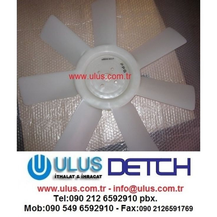 30048-90300 Fan Radyatör Pervanesi MG530 Mitsubishi Greyder 6D22T Mitsubishi Motor İş Makinası Yedek Parça
