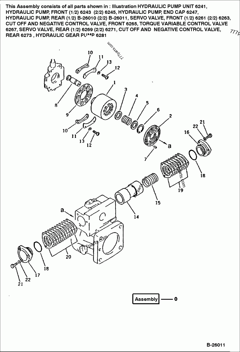 720-68-19610 Pin Hydraulic Pump, KOMATSU 720-68-19610 Pim Hidrolik Pompa İş Makinası Yedek Parça